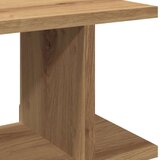 vidaXL Stenske police 2 kosa artisan hrast 75x18x20 cm inž. les | Shoptok.si