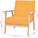  2-dijelna garnitura od tkanine žuta | shoptok.hr