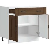 vidaXL Donji kuhinjski ormarić Lucca boja hrasta konstruirano drvo | shoptok.hr