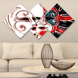 Wallity slika 4MDF4982673, 60x115 cm, 4 dela | ePonuda.com