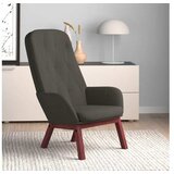  Stol za sproščanje temno siv žamet | Shoptok.si