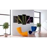  Slika - Multicolored streaks - 5 pieces 200x100 | shoptok.hr
