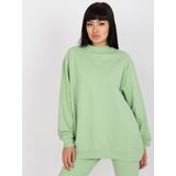 BASIC Feel Good Sweatshirt-AP-BL-A-R001-pistachio | Shoptok.si