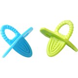 BabyOno Teether grizalo 2 ks 3m+ Blue + Green 2 kos Cene