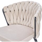 Livetastic STOL, kovina, tekstil bež | Shoptok.si