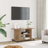 TV ormarić s kotačićima Artisan hrast 80x40x45 cm izrađeno drvo | shoptok.hr