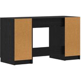vidaXL Stol s ladicama Crni hrast 133 x 50 x 75 cm Konstruirano drvo | shoptok.hr