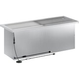  Vrtna posuda za sadnju s LED svjetlom Srebrna 30 x 80 x 30 cm | shoptok.hr