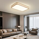 Brilagi LED prigušiva svetiljka MOLINA SQUARE LED/54W/230V hrast 60x40 cm + daljinski upravljač | Eponuda.com