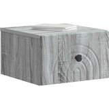  Noćni ormarić za montažu na zid Siva sonoma 33 x 34,5 x 20 cm | shoptok.hr