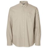 Selected Noos Regrick Oxford Shirt - Pure Cashemere Bež u