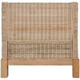  2-dijelni set sofa od prirodnog ratana s jastucima Smeđa | shoptok.hr
