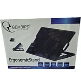 N2000IV** Gembird hladnjak za laptop/ 15-17 180mm Fan-CONTROL/ 2xUSB/ 365x265mm/ Ergo Stand(599)