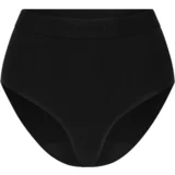 Nn Menstrualne hlačke - High-Waist Cotton Basic Black Ultra Strong - 50