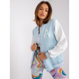 ex moda Sweatshirt-EM-BL-697.88-light blue | Shoptok.si