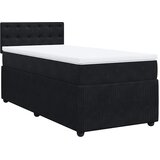Box spring krevet s madracem crni 80 x 200 cm baršunasti | shoptok.hr