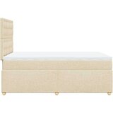 Krevet box spring s madracem krem 120 x 190 cm od tkanine | shoptok.hr