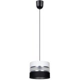  Luster na sajli CORAL 1xE27/60W/230V crno-bela | Eponuda.com