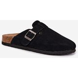 Big Star Suede Ladies Clogs With Buckle | Shoptok.si