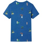  Dječja majica tamnoplava prošarana 140 | shoptok.hr