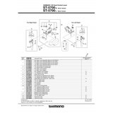 Shimano plastika i zavrtanj ručica menjača/kočnica ST5700 leva Y6TH98060 Cene