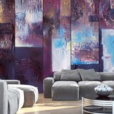  Tapeta - Winter evening - abstract 50x1000 Cijene