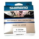 Shimano monofil technium invisitec 300m 0.355mm 12.0kg grey ( R404247 ) | Eponuda.com