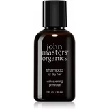 John Masters Organics Evening Primrose Shampoo šampon za suhe lase 60 ml