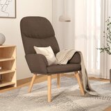  Stolica za opuštanje od tkanine smeđesiva | shoptok.hr