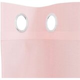Voile zavjese s ušicama 2 kom svijetlo ružičaste 140x225 cm | Shoptok.si