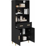  Highboard Crni hrast 69,5 x 32,5 x 180 cm Konstruirano drvo | shoptok.hr
