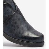 Resti navy blue women's eco leather half shoes Ilioppa | ePonuda.com