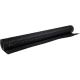 Balkonski zaslon crni 600 x 80 cm od poliratana | shoptok.hr