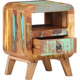 vidaXL Noćni ormarić 30 x 30 x 41 cm od masivnog obnovljenog drva | shoptok.hr