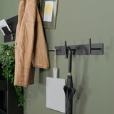 Spinder Design Črn kovinski stenski obešalnik Chapman – | Shoptok.si