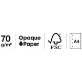 MiquelRius Kolegij blok A4 70g 120L spiralni crte Aurora polypropylene west bay MR4258 | shoptok.hr