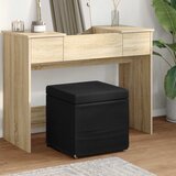  Stolica Crna 41 x 41 x 40 cm Tkanina i konstruirano drvo | shoptok.hr
