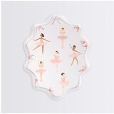Meri Meri Papirnati krožniki za enkratno uporabo v kompletu 8 ks Ballerina – | Shoptok.si