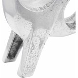  Skulptura bika Srebrno 22 x 9,5 x 34 cm Aluminij | shoptok.hr