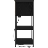  Noćni ormar Crni hrast 55 x 31 x 76 cm Konstruirano drvo | shoptok.hr