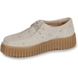 Clarks Čevlji Derby Torhill Bee Bež | Shoptok.si