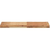  Plutajuće police 3kom s uljnim premazom 100x30x4cm drvo bagrema | Shoptok.si