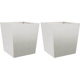  Vrtne sadilice 2 kom 50 x 50 x 50 cm od nehrđajućeg čelika | shoptok.hr