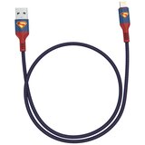 Superman Moye USB-A na Lightning kabl za punjenje, pleteni Cene