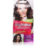 Delia Cosmetics Cameleo Coloring Shampoo šampon za toniranje za lase odtenek 3.0 Dark Brown 40 ml | Shoptok.si
