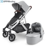 Uppababy V2 Vista Stella, grey brushed | shoptok.hr
