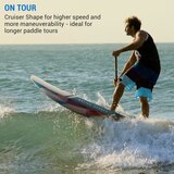 Capital Sports Maliko Runner, napihljiv sup, SUP-deska - set, modra/rdeča | Shoptok.si
