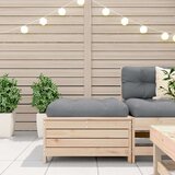  Vrtni tabure od masivne borovine s jastukom | shoptok.hr