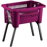  Košara za perilo (2 ročaja, Plastika, Več barv) | Shoptok.si