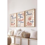 WALLXPERT Ç-300783 - 3040 set dekorativnih slika u više boja (3 komada) | Eponuda.com
